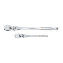 GearWrench 1/4" and 3/8" Drive 90-Tooth Flex Ratchet Set - 2pc