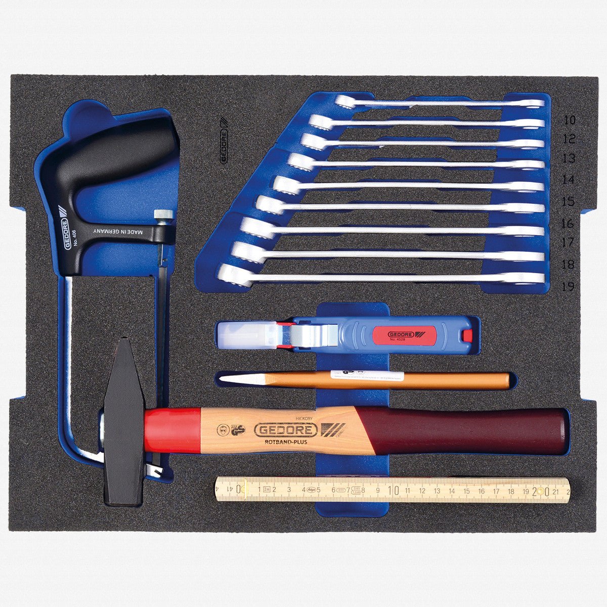 Gedore 1100 CT2-BASIC Tool assortment STARTER in 2/2 L-BOXX 136 Module