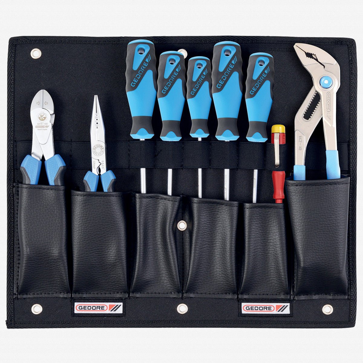 Gedore 1100 W-001 Tool board with pliers/screwdriver assortment