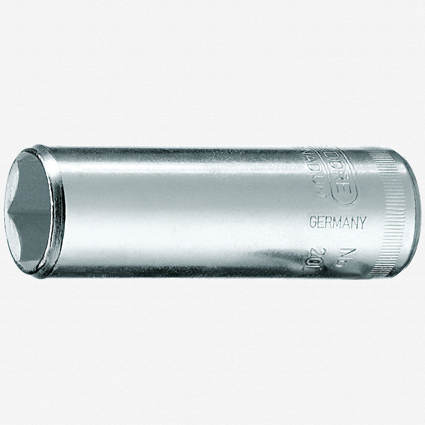 Gedore 20 L 4 Socket 1/4", long 4 mm