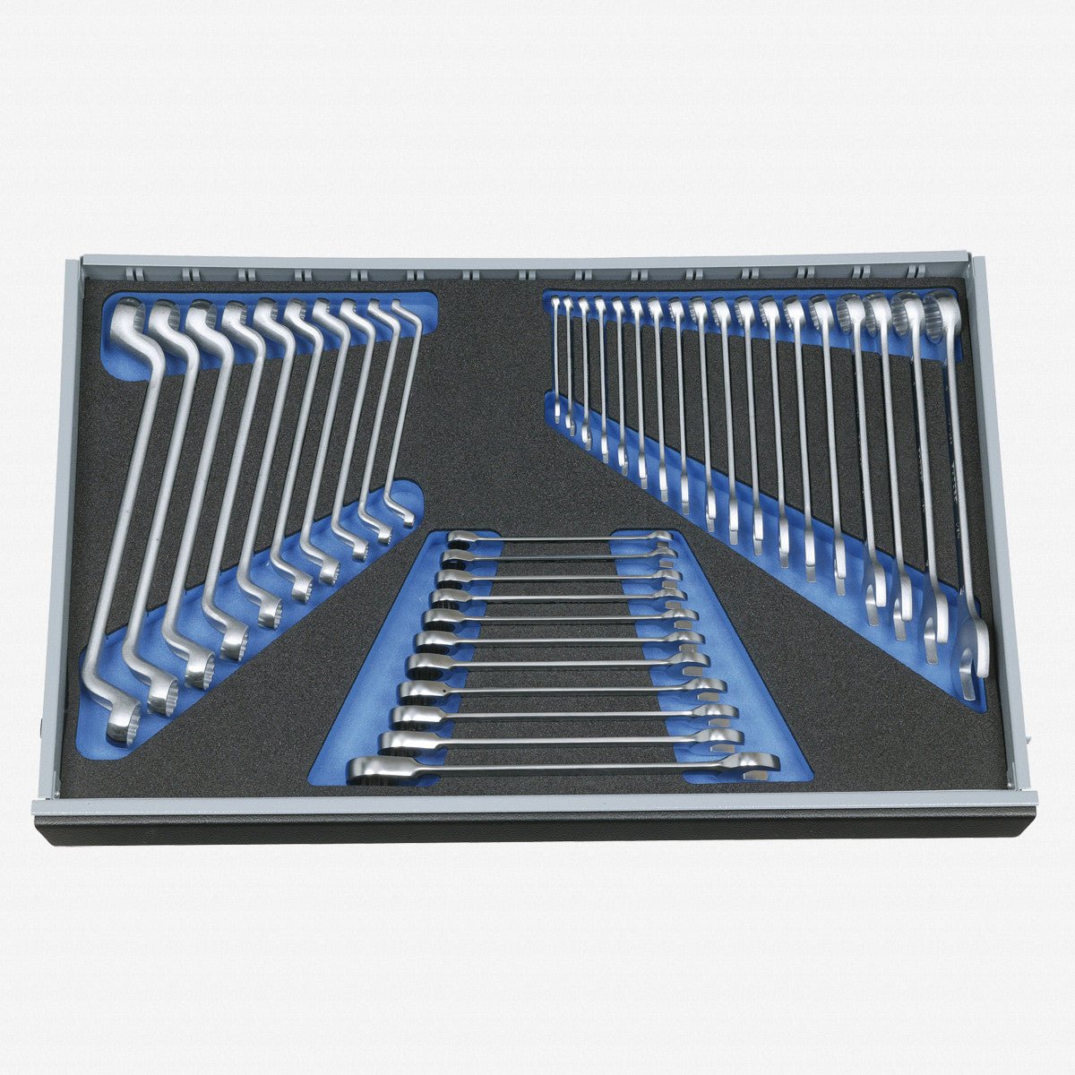Gedore 2005 CT4-2-7 Metric Wrench Set in 4/4 CT Tool Module, 39 pieces