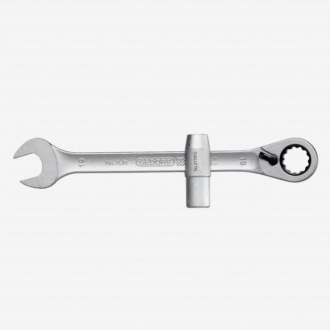 Gedore 317512 Installation wrench M12, 19x19 mm
