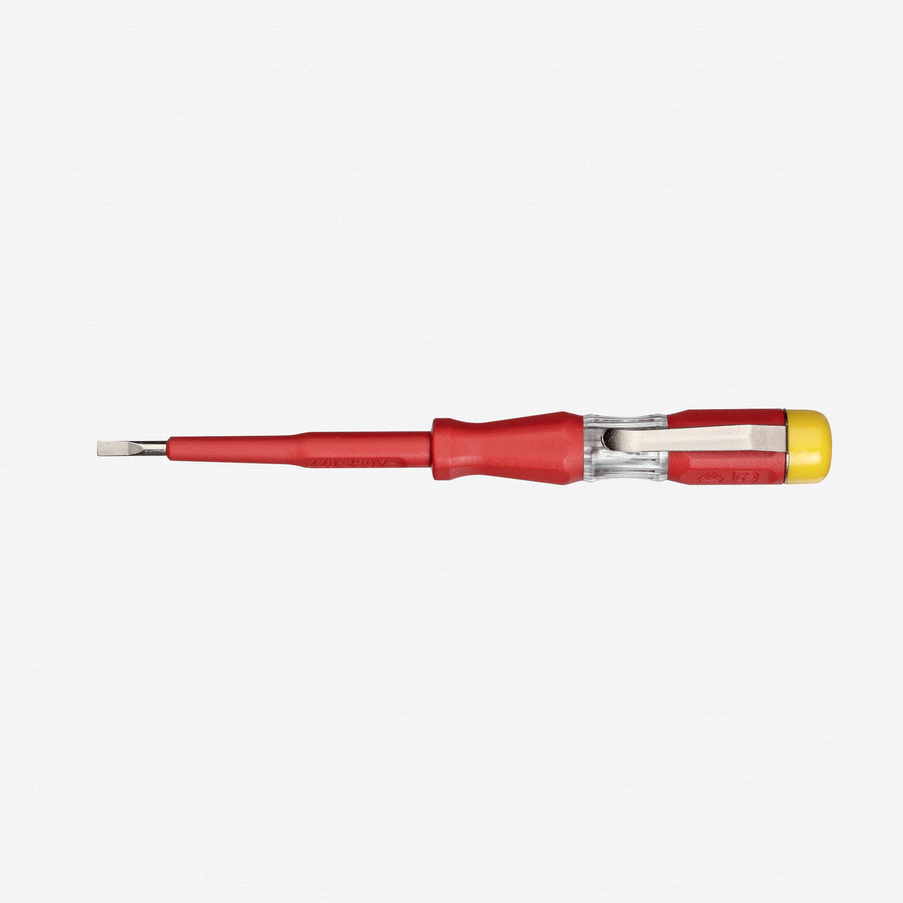 Gedore 4615 3 Voltage tester 220-250 V, slotted 3 mm