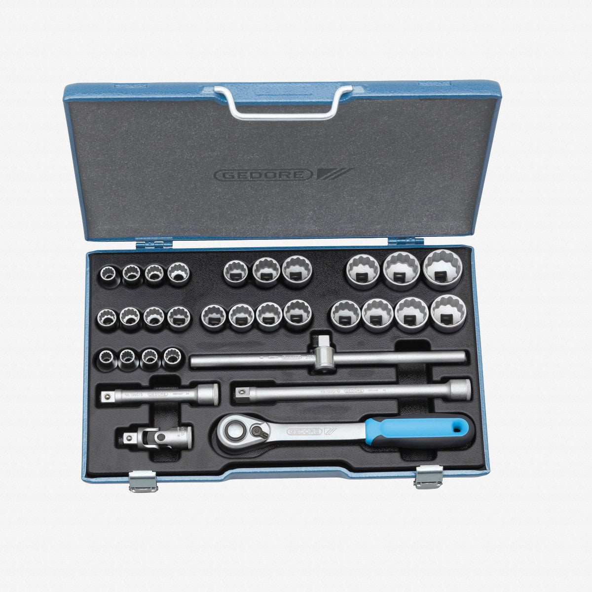 Gedore D 19 XMAU-20 Socket set 1/2" 31 pcs