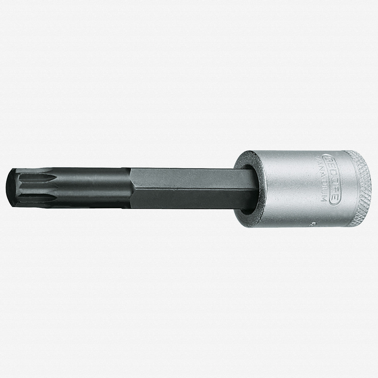Gedore INX 30 L 10 Screwdriver bit socket 3/8", long XZN M10