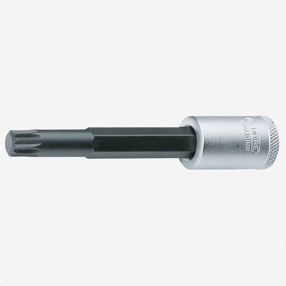Gedore INX 30 L 6 Screwdriver bit socket 3/8", long XZN M6