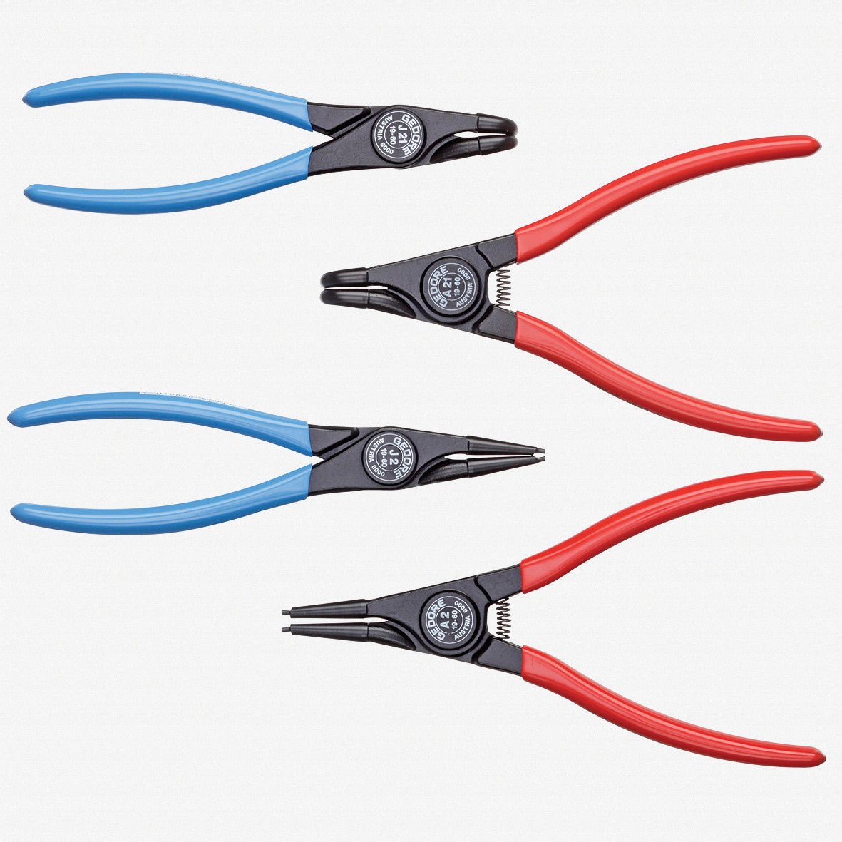 Gedore RZB1-11 Pliers set, 4 pcs
