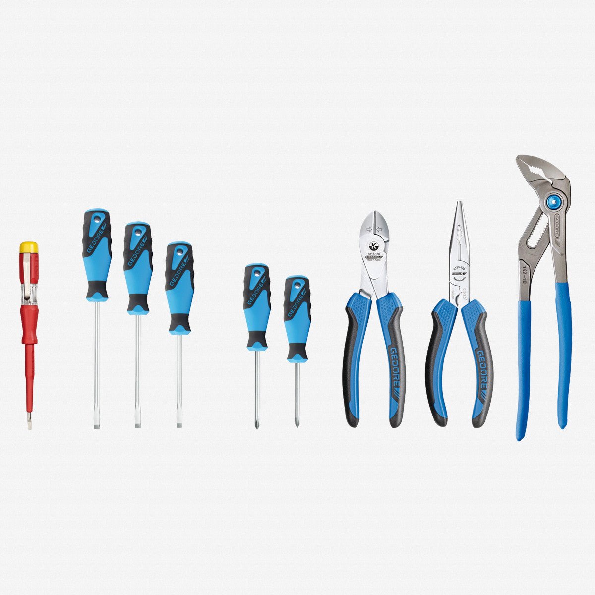 Gedore S 1100 W-001 Pliers/screwdriver assortment