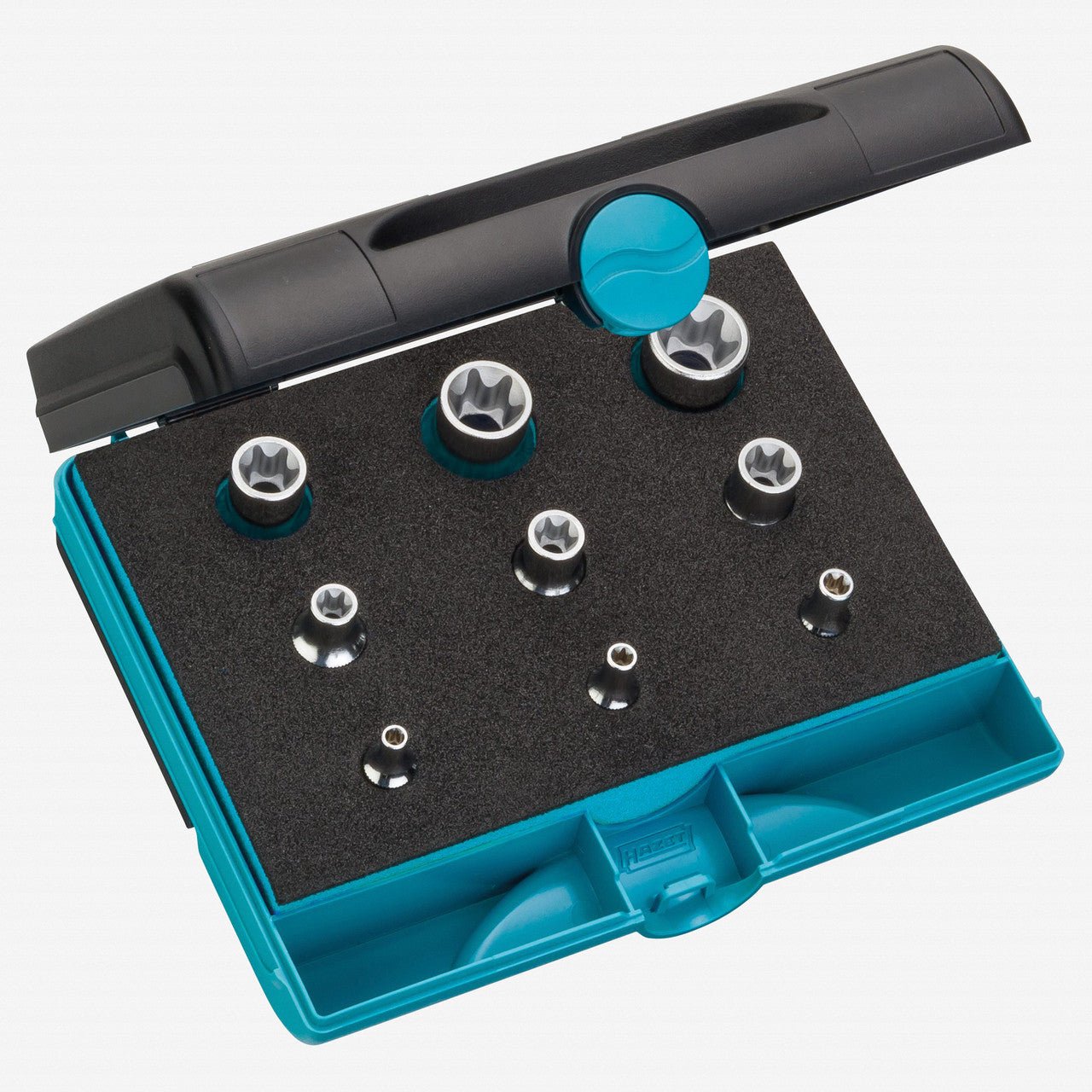 Hazet 1557/9 External TORX Sockets in SmartCase