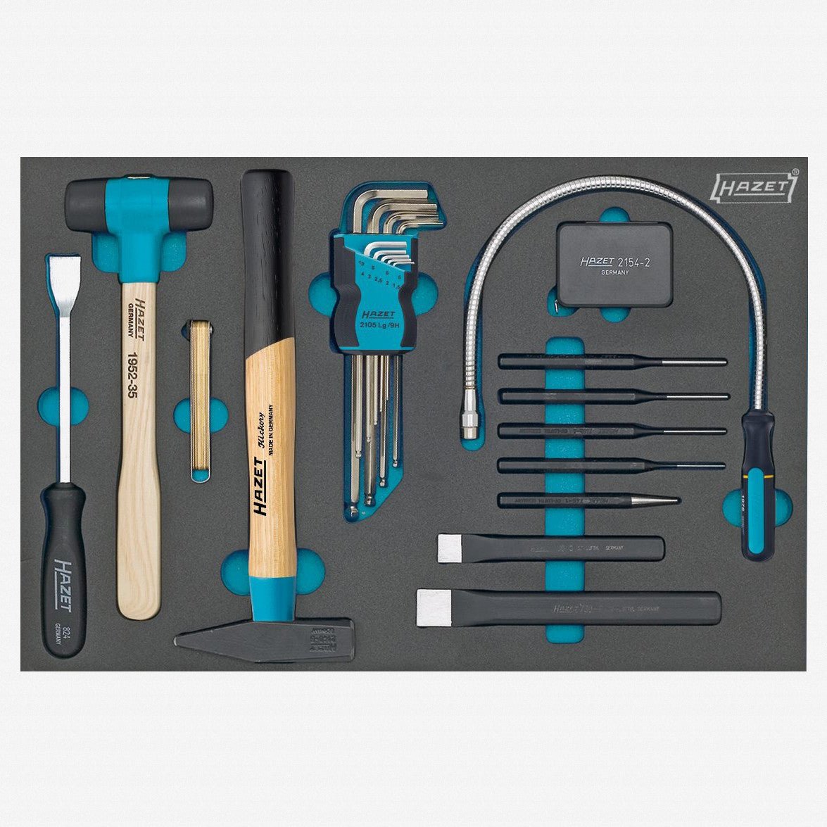 Hazet 163-60/22 Mechanic's Tool Set,22 Pieces