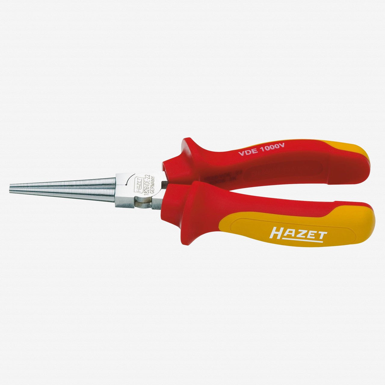 Hazet 1826VDE-22 VDE round-nose pliers 160mm