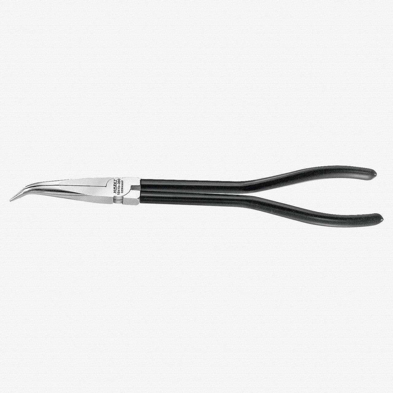 Hazet 1841B-280 Flat nose pliers curved jaws 280mm