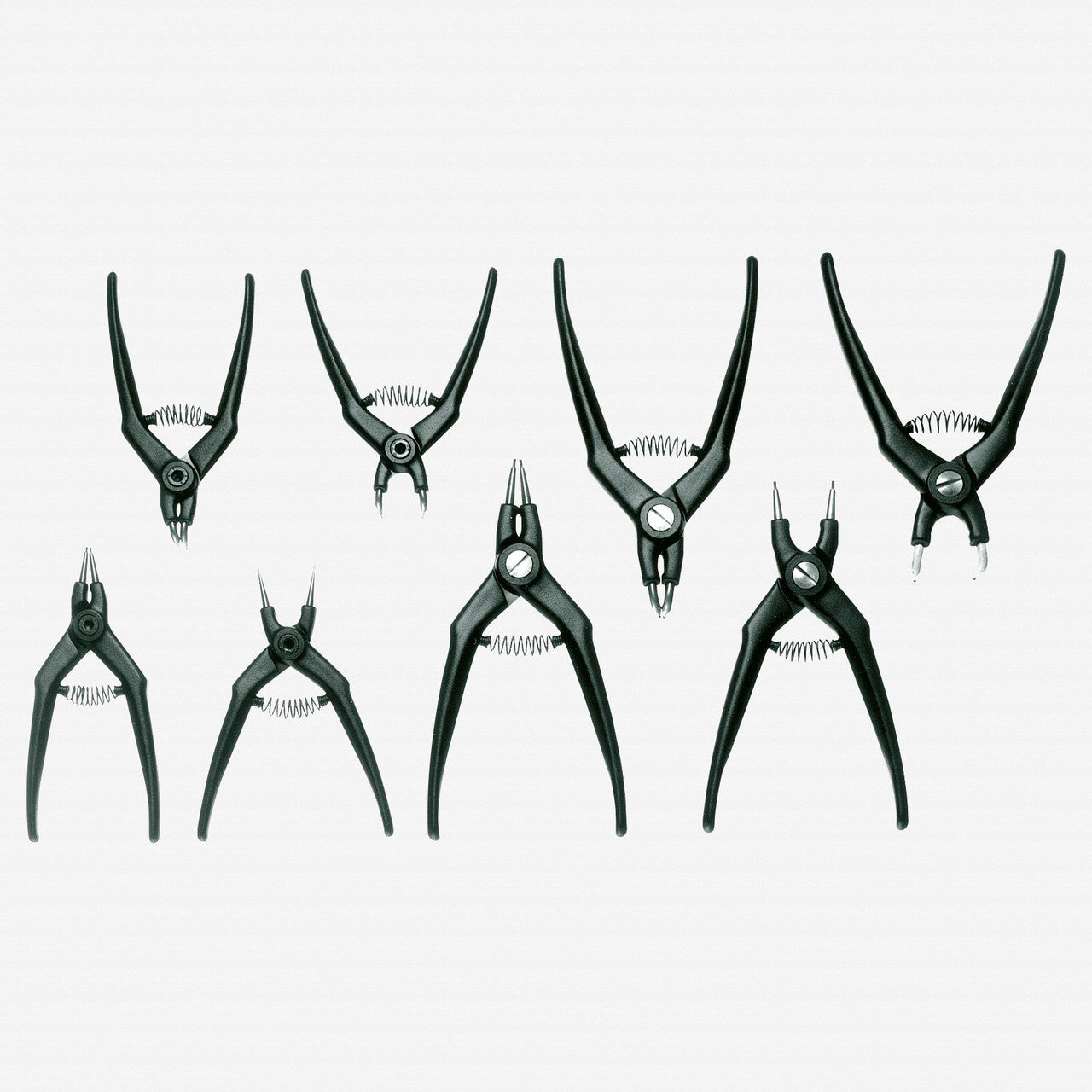 Hazet 1845/8 Circlip Pliers Set, 8 Pieces