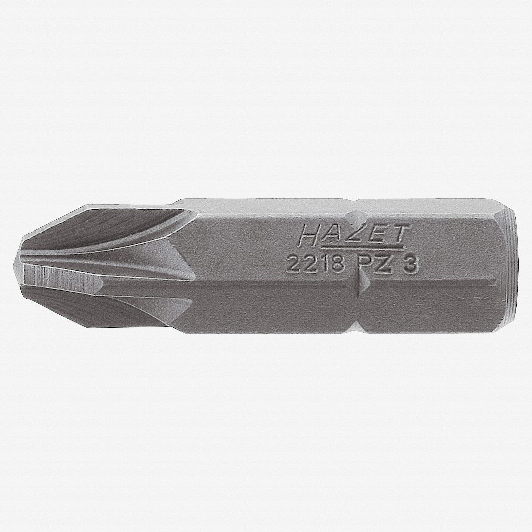 Hazet 2218-PZ1 Pozidriv #1 x 32mm Bit - 5/16 Drive