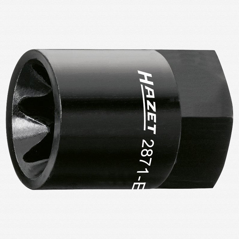 Hazet 2871-E20 External TORX Brake Caliper Socket, Size E20, 22mm Drive