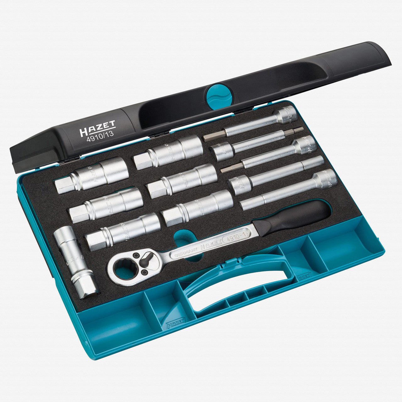 Hazet 4910/13 Shock Absorber Tool Set, 13 Pieces