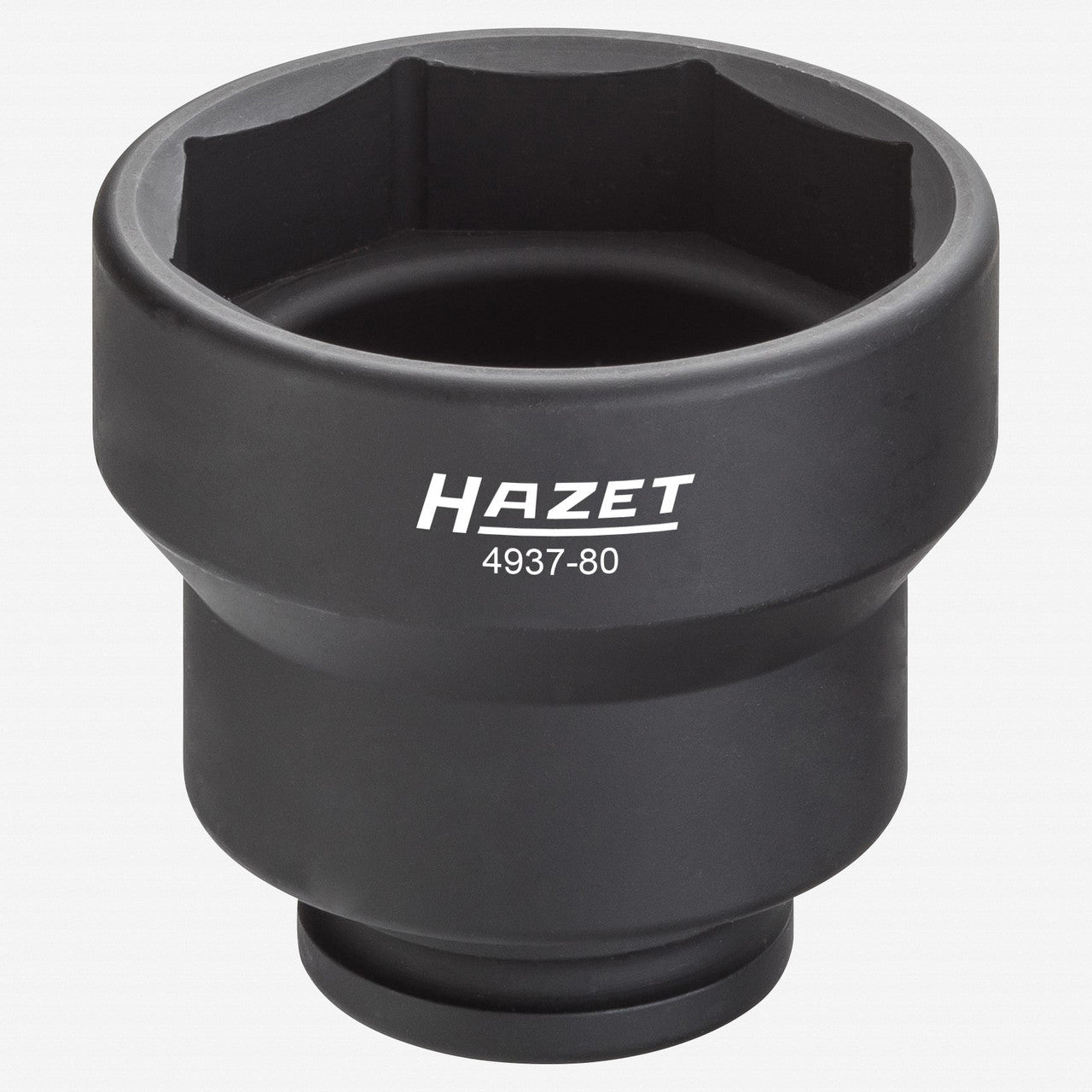 Hazet 4937-80 Commercial vehicle axle nut socket 80mm 8 pt