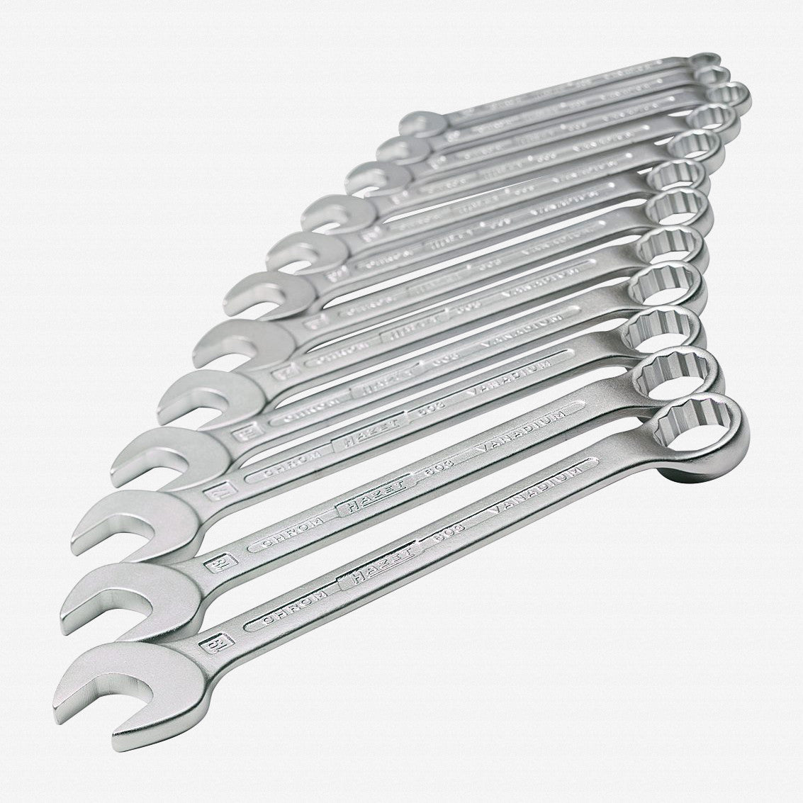 Hazet 603/17N 12 Point Combination wrench set 17 pc metric set