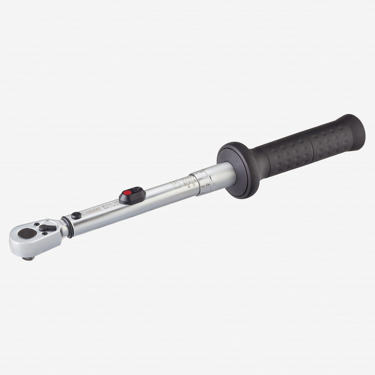 Hazet 6111-1CT Torque Wrench, 3/8" Drive, 20-120 Nm with HiPer Reversible Ratchet