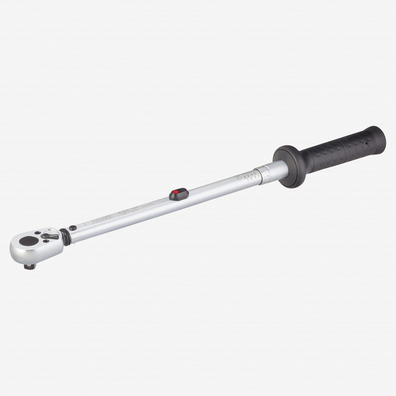 Hazet 6122-1CTCAL Torque Wrench, DAkkS-certified, 1/2" Drive, 20-120 Nm with HiPer Reversible Ratchet