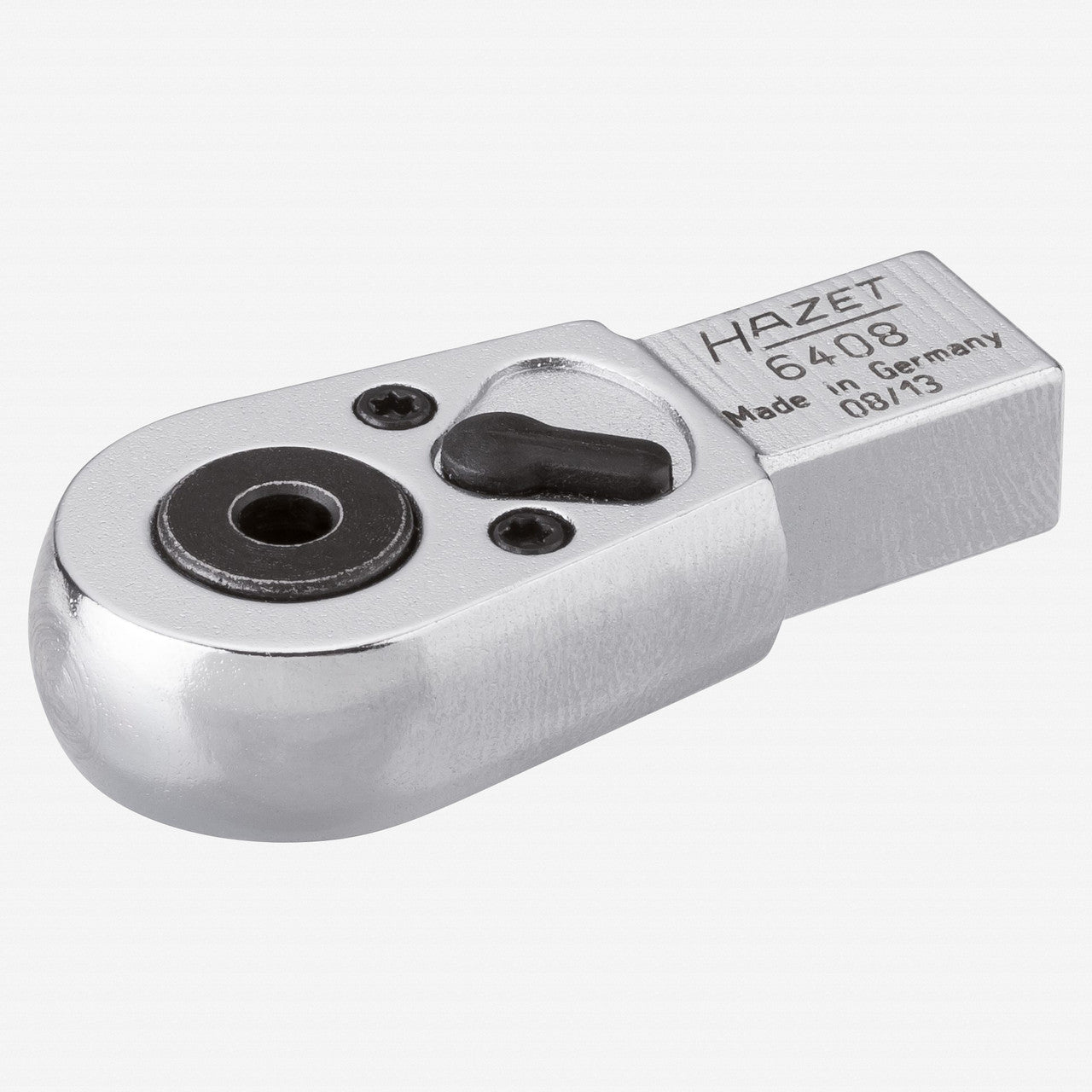 Hazet 6408 Insert reversible ratchet for bits 9x12mm 1/4" hex output