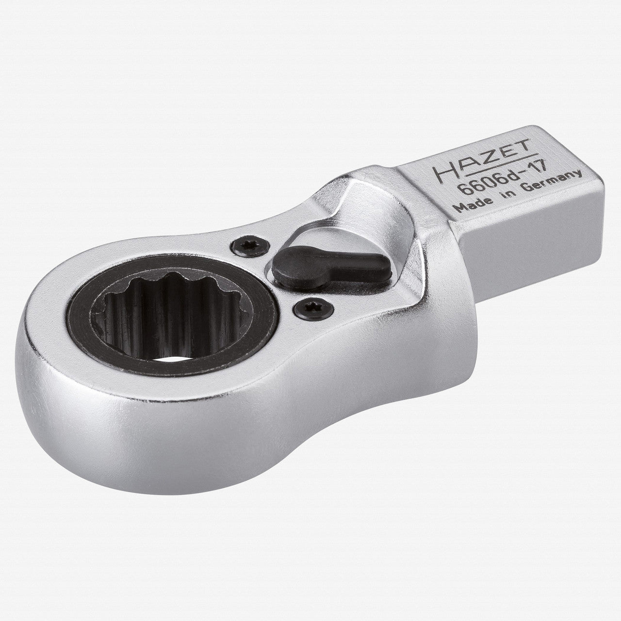 Hazet 6606D-17 Ratcheting insert box-end wrench 14x18, 17mm