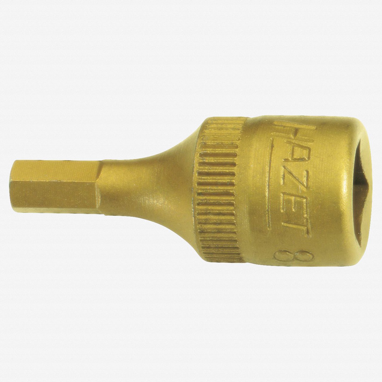 Hazet 8501-4 4mm Hex Titanium-Nitride 1/4" Socket