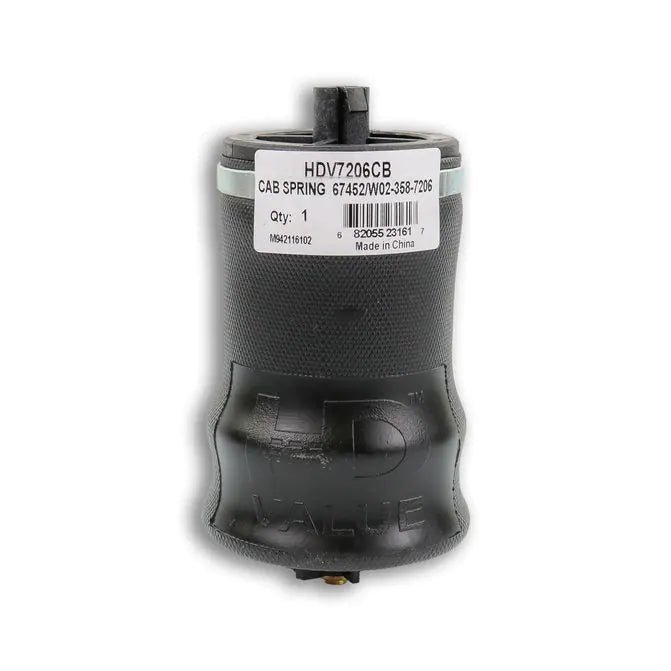HD Value HDV7206CB Cab Air Spring | Replaces Firestone W02-358-7206 | Freightliner