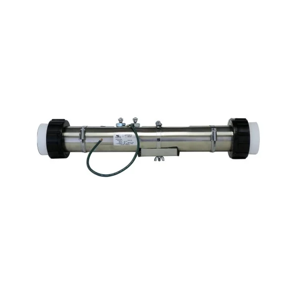 Heater Assembly, HydroQuip, Universal Rite Fit, Flo-Thru, 5.5KW, 230V, 2″x 15″ : 27-J0519-7S-K