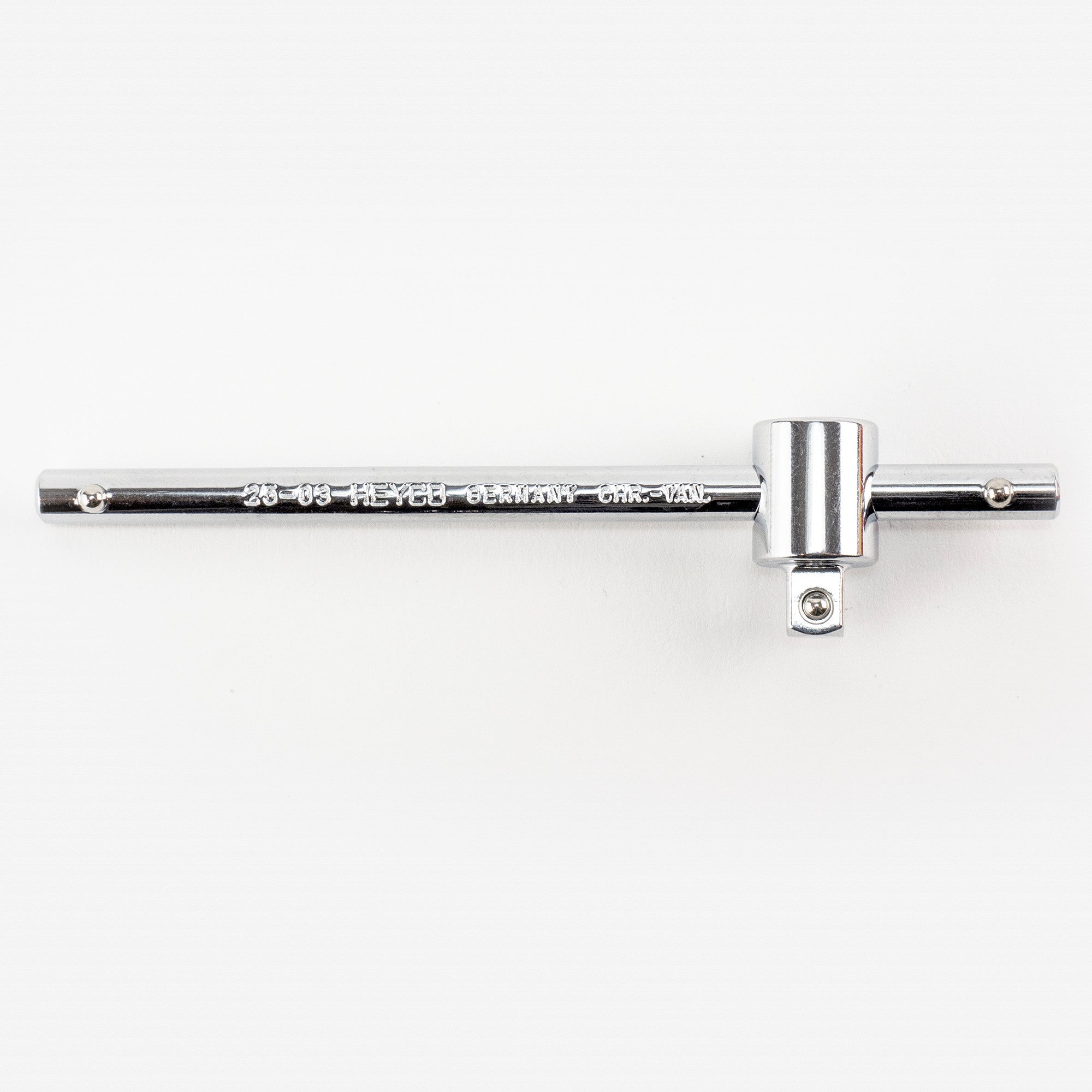 Heyco Sliding T-handle for Sockets - 1/4" Drive