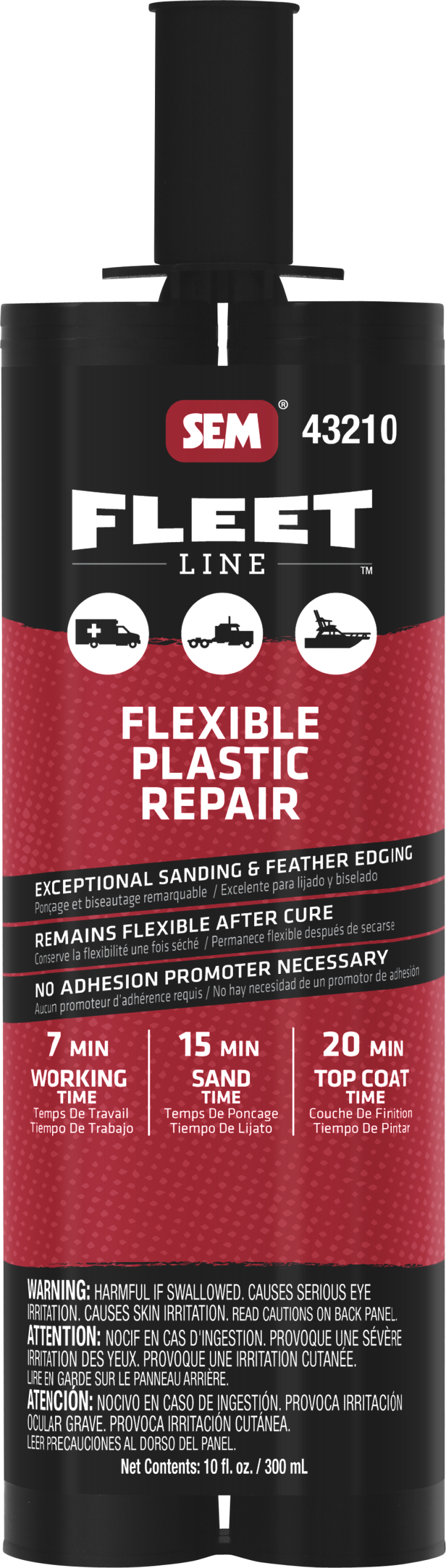 SEM Flexible Plastic Rep — 7, Gray