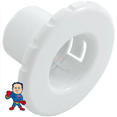 HydroAir Micro Magna & Super Micro Jet Internal – White Handle Only – 2-5/8″ Ribbed Face