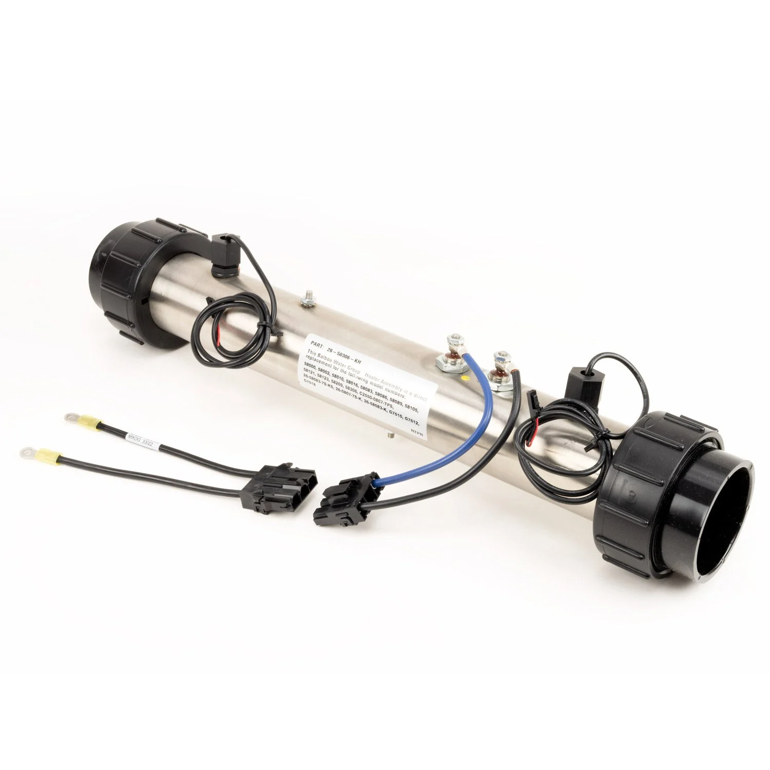 HydroQuip Heater Replacement for Balboa M7 Plug N’ Click