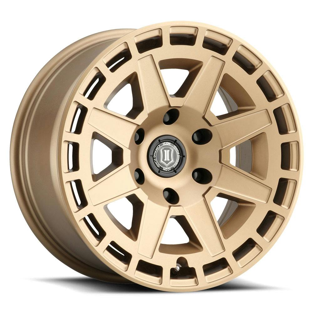 ICON Alloys 3217856350BS ICON ALLOYS COMPASS SAT BRS - 17 X 8.5 / 6X135 / 6MM / 5" BS