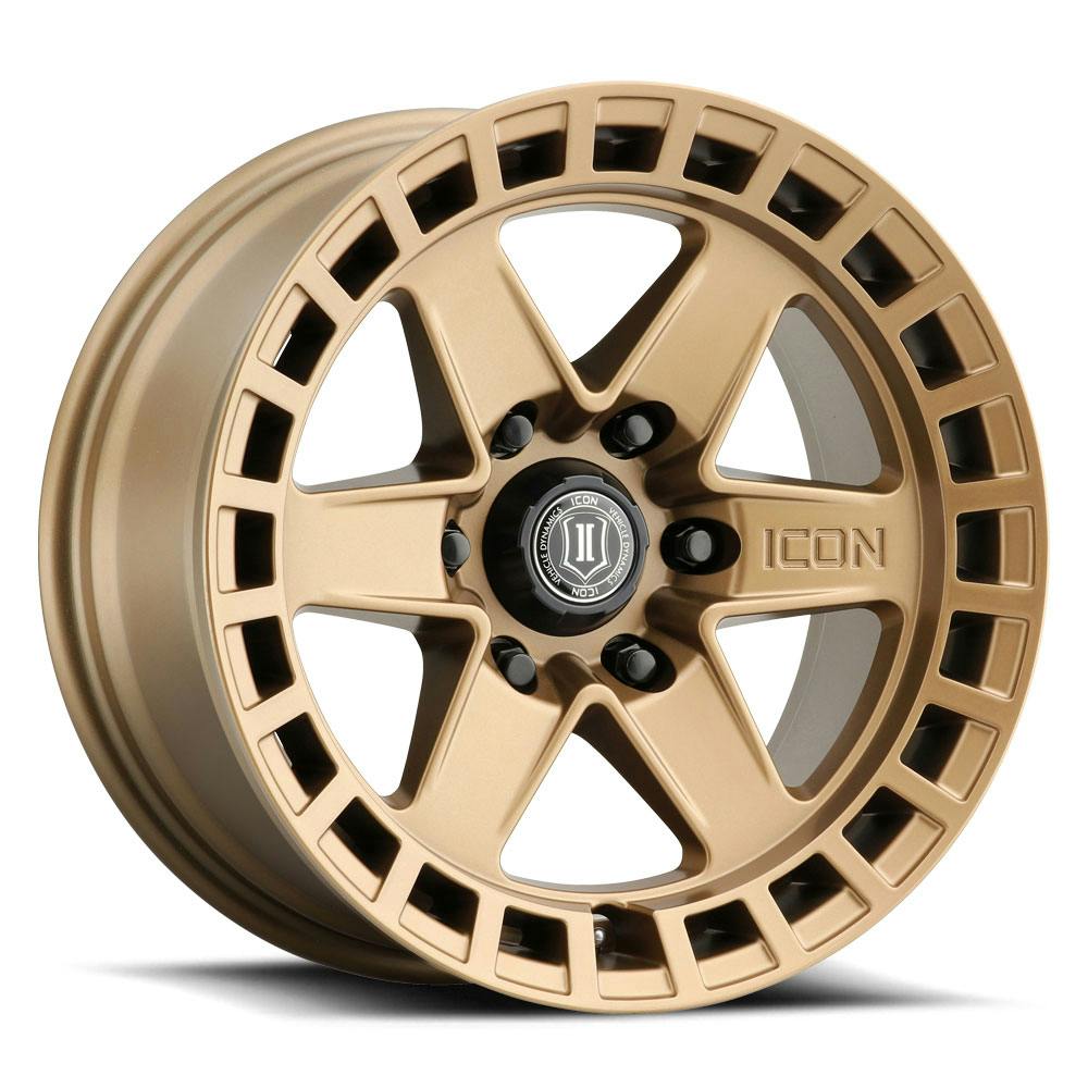 ICON Alloys 3417856350BS ICON ALLOYS RAIDER BRS SAT - 17 X 8.5 / 6 X 135 / 6 MM / 5" BS