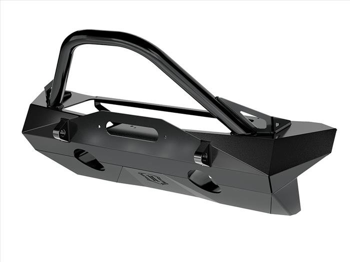 ICON Vehicle Dynamics Impact Pro Series Front Bumper for 18-26 Jeep Wrangler JL & Gladiator JT
