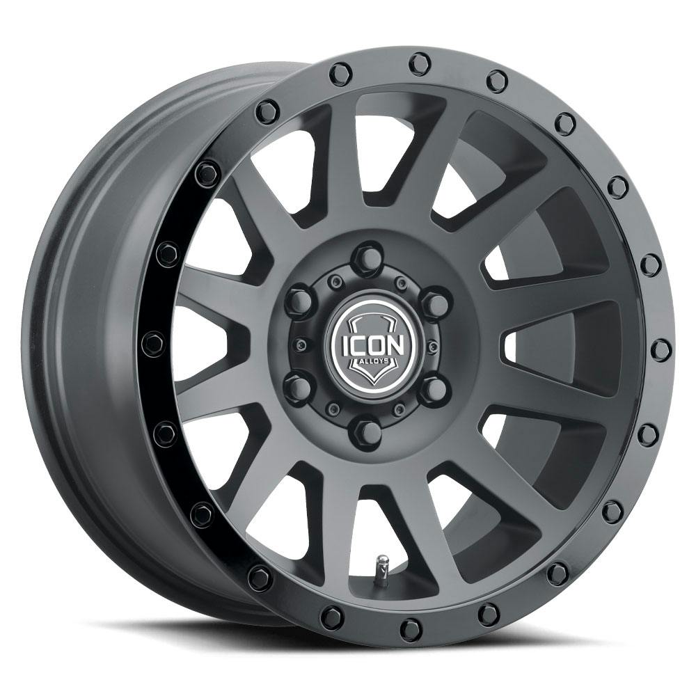 ICON Alloys 2017855557DB ICON ALLOYS COMPRESSION DBL BLK - 17 X 8.5 / 5 X 150 / 25MM / 5.75" BS