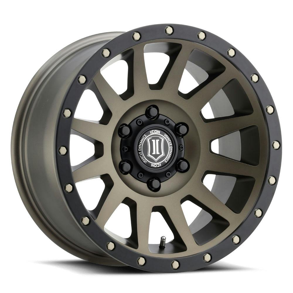 ICON Alloys 2017856350BR ICON ALLOYS COMPRESSION BRONZE - 17 X 8.5 / 6 X 135 / 6MM / 5" BS