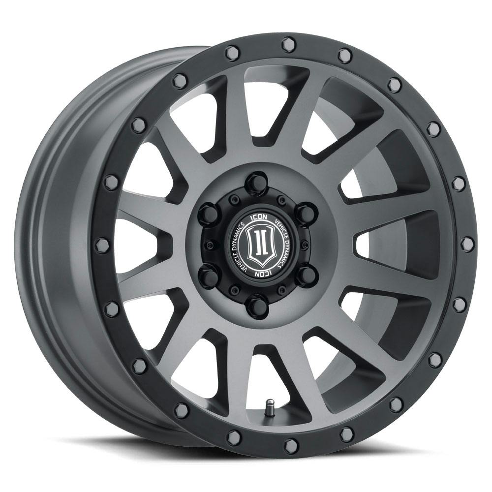 ICON Alloys 2017856350TT ICON ALLOYS COMPRESSION TITANIUM - 17 X 8.5 / 6 X 135 / 6MM / 5" BS