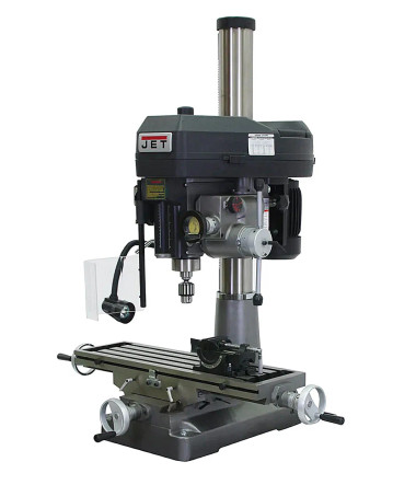 JET Tools JMD-18PFN Mill/Drill W/ACU-RITE 203 DRO & X-Axis Table Powerfeed