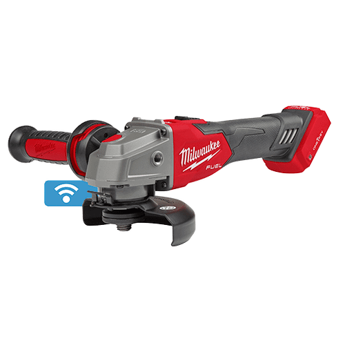 M18 FUEL™ 4-1/2" / 5" Braking Grinder w/ ONE-KEY™ Slide Switch, Lock-On