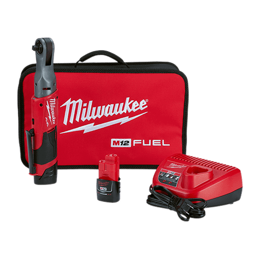 M12" FUEL™ 3/8" Ratchet 2 Battery Kit