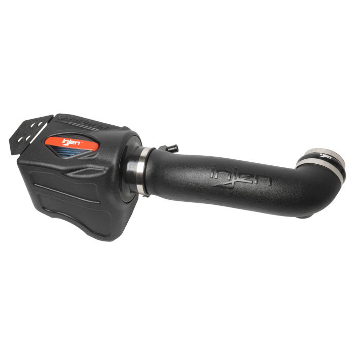 Injen EVO5009 Evolution Cold Air Intake System with Dry Filter for 12-18 Jeep Wrangler JK with 3.6L