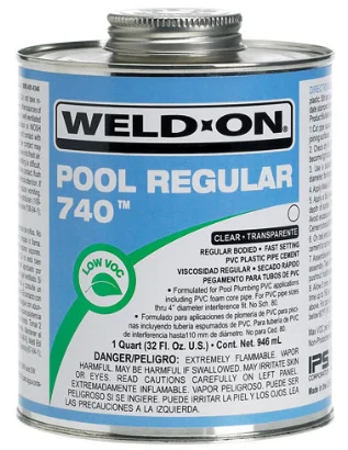 IPS 1 Gallon Weld-On 740 Regular PVC Cement – 13550