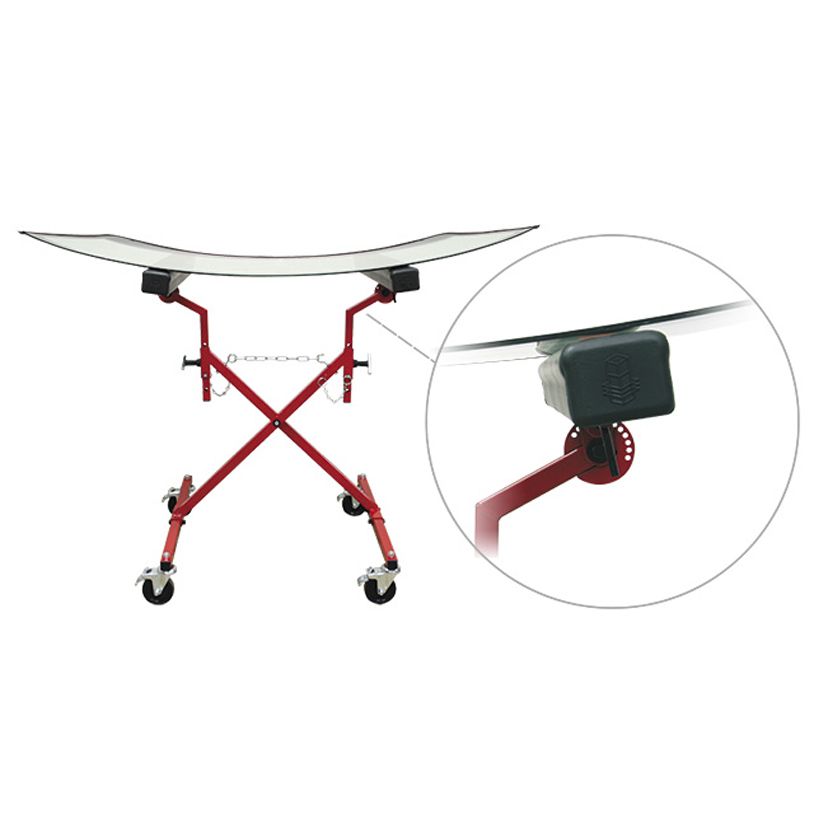 Innovative Tools I-XS X-Stand Mobile Scissor Stand, 30 in W x 28 in D, 125 lb Load