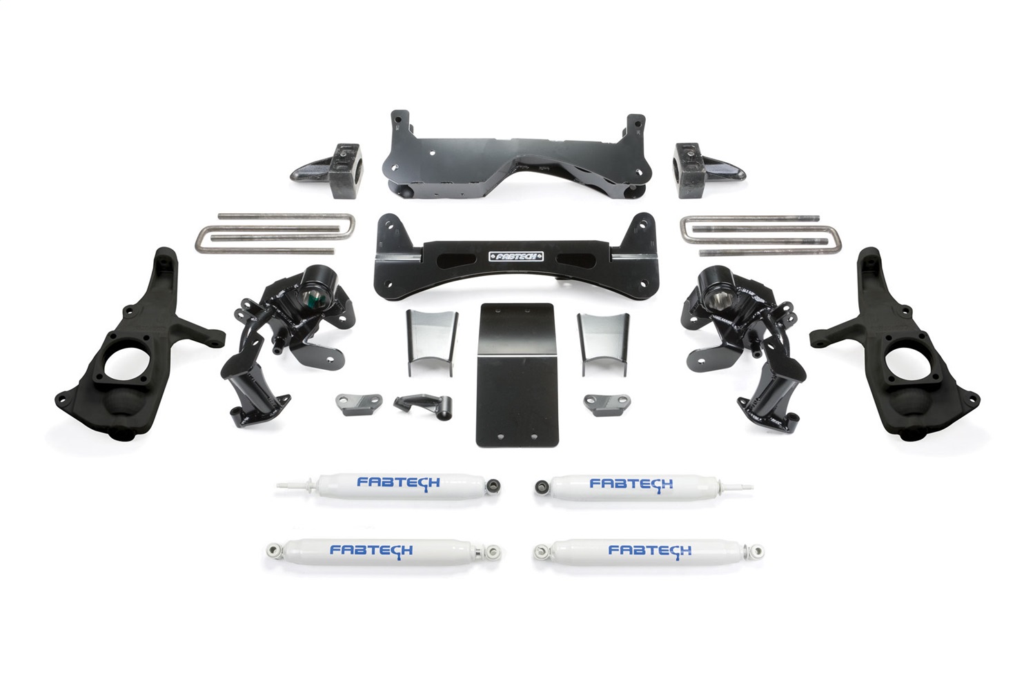 Fabtech K1046 Raised Torsion Suspension Lift System