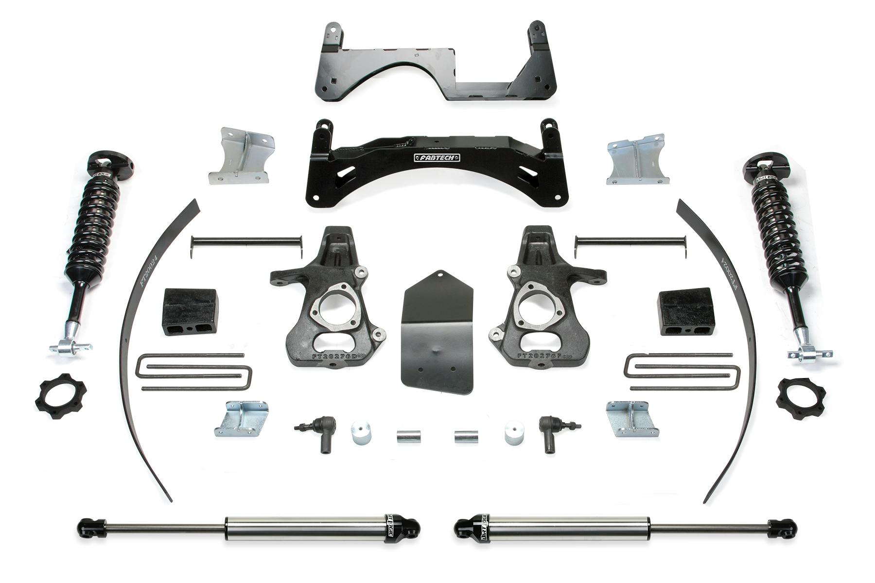Fabtech K1067DL 6" Basic System with Dirt Logic Shocks