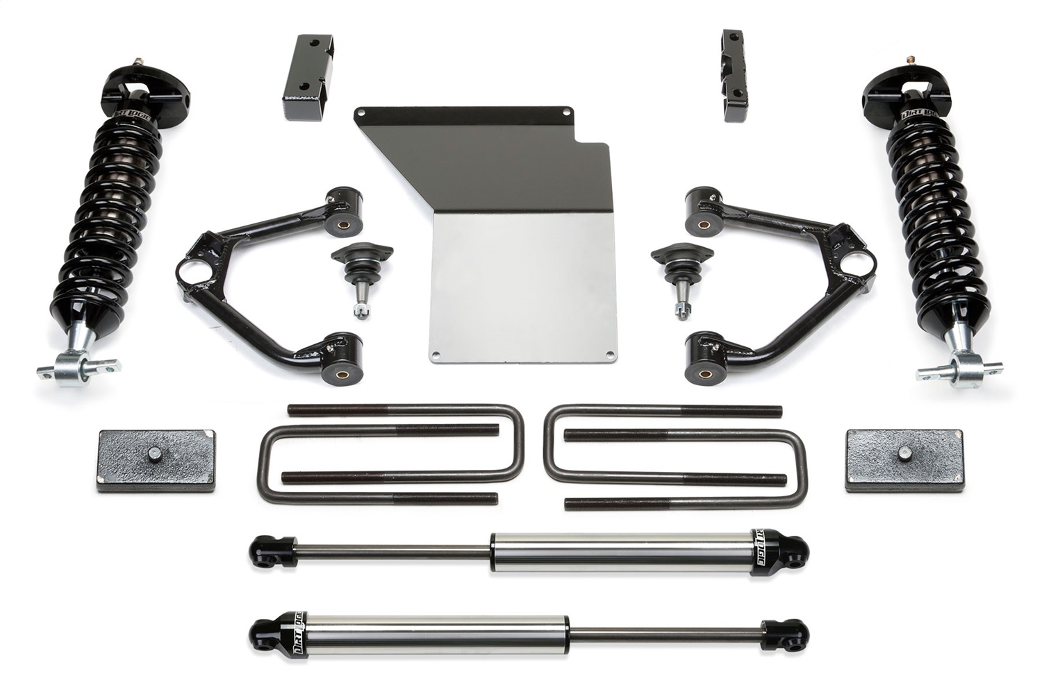 Fabtech K1070DL Budget Lift System w/Shock
