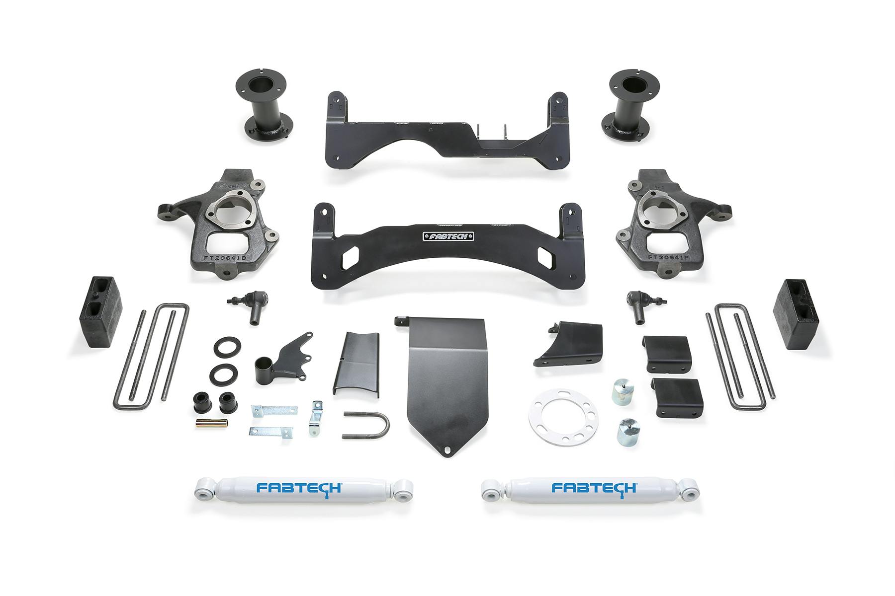 Fabtech K1083 Basic Lift System w/Shocks