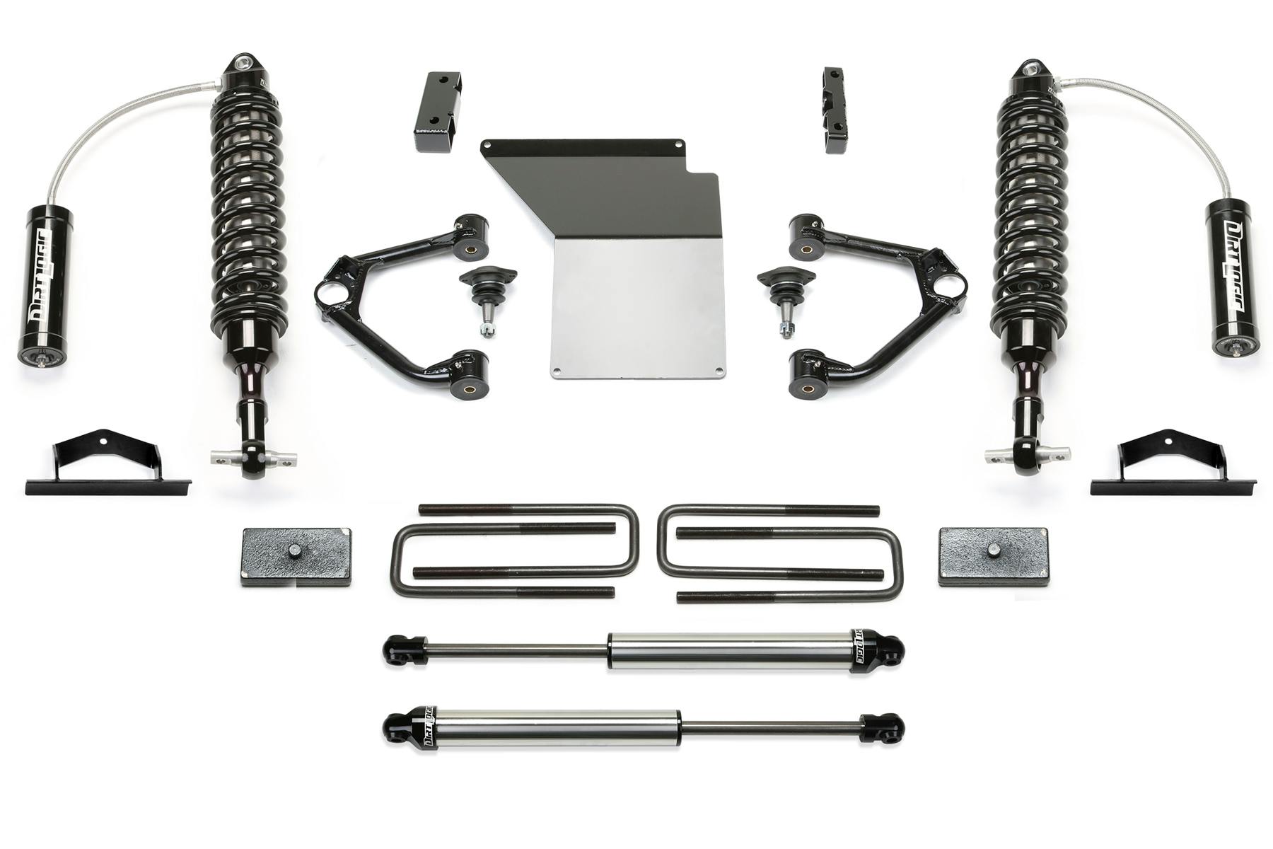 Fabtech K1107DL 3" Ball Joint UCA Lift Kit with Dirt Logic Shocks